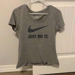 Gray Nike Tee